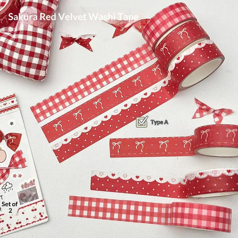 INS Style Washi Tape Set – Journaling, Scrapbooking & DIY Crafts Decorative Washi Tape Babs M 3 ROLL G