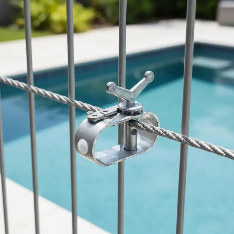 Rustproof Aluminum Pool Cover Winch Cable Tensioner Tightener Cable Tensioner Babs