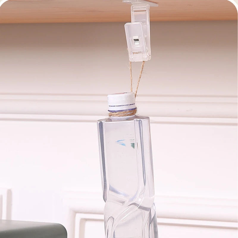 Kitchen Towel Clips & Glove Holder Adhesive Hooks – 5/10/20 Pack Kitchen Organizer Clips Babs