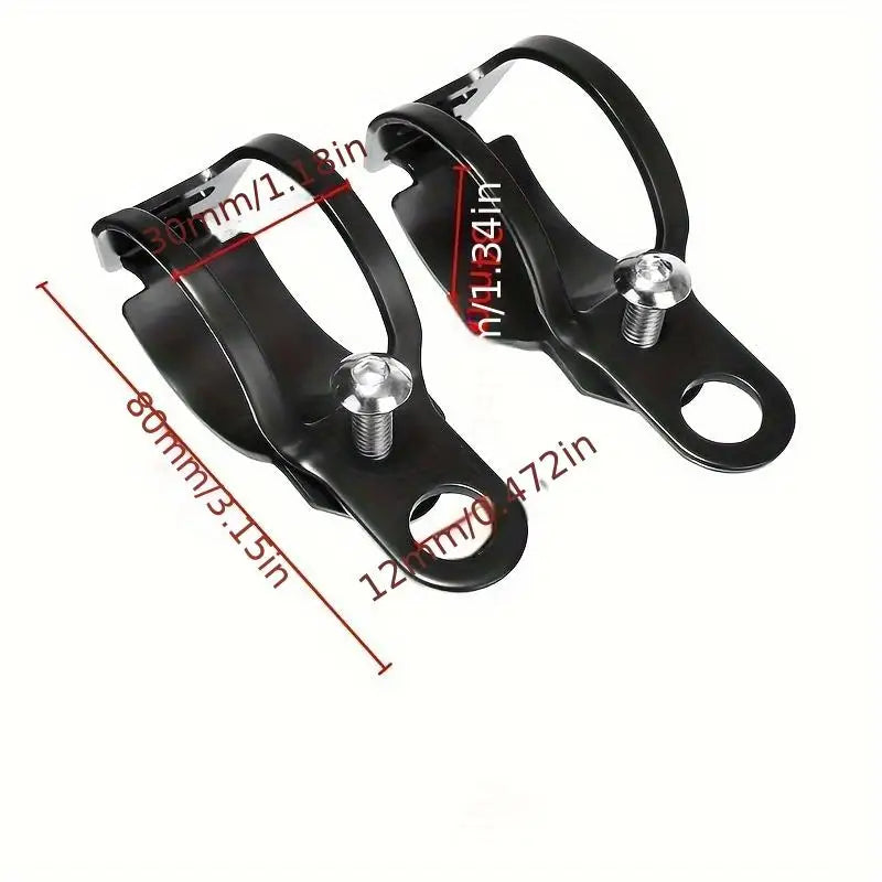 Motorcycle Turn Signal Light Mount Bracket Fork Clamp – Universal Motorcycle Light Bracket Babs