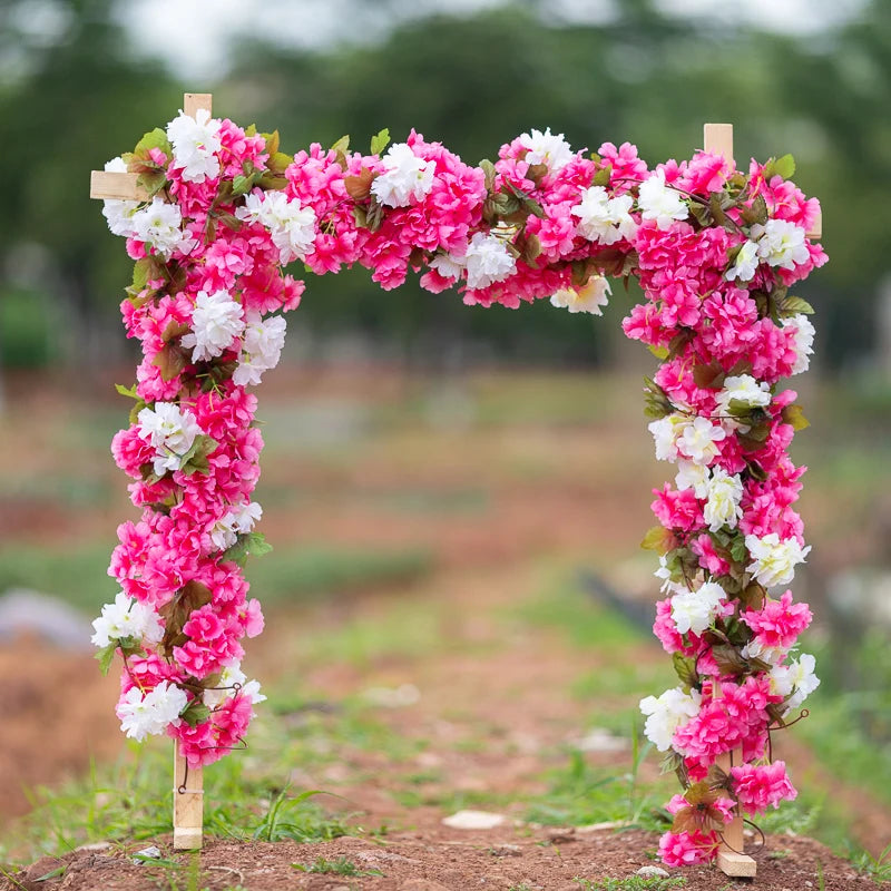 230cm Artificial Cherry Blossom Sakura Garland | Silk Vine Artificial Flower Garland Babs