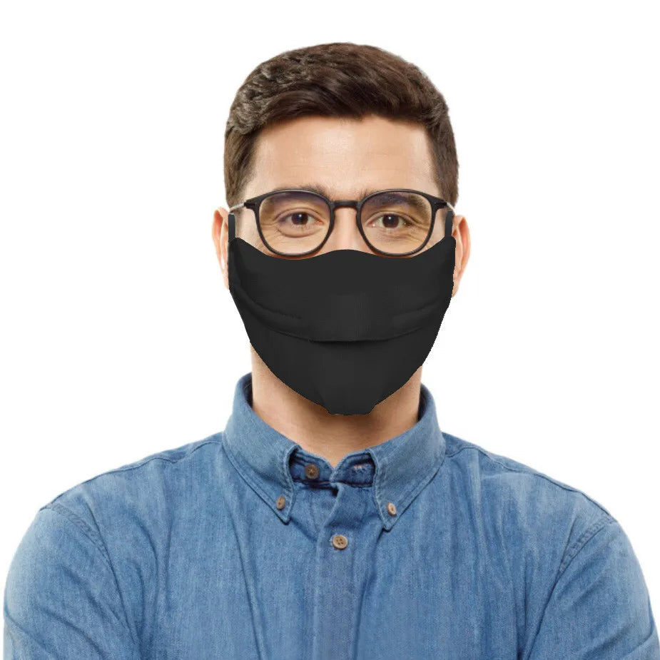 Reusable Breathable Face Mask – Anti-Fog for Glasses Wearers Reusable Face Mask Babs Black