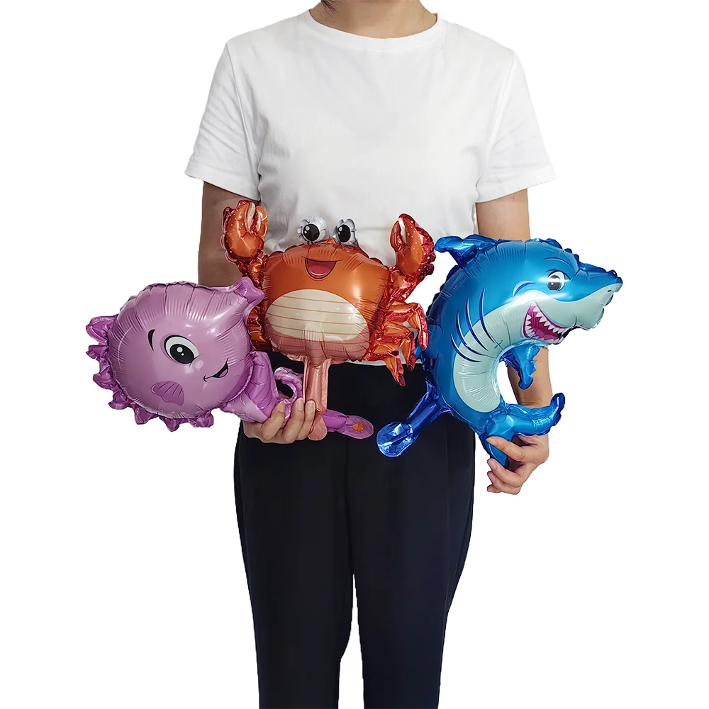 Mini Ocean Animal Foil Balloons – Under the Sea Party Decor Party Foil Balloons Babs