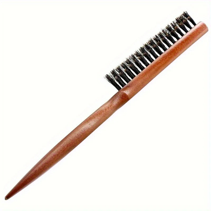 Wood Handle Anti-Static Hair Comb & Scalp Massage Brush Hair Comb Babs