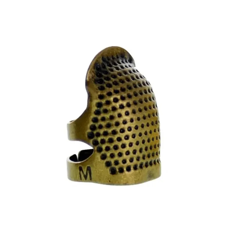 Adjustable Vintage Copper Sewing Thimble Ring | Embroidery Guard Sewing Thimble Ring Babs bronze