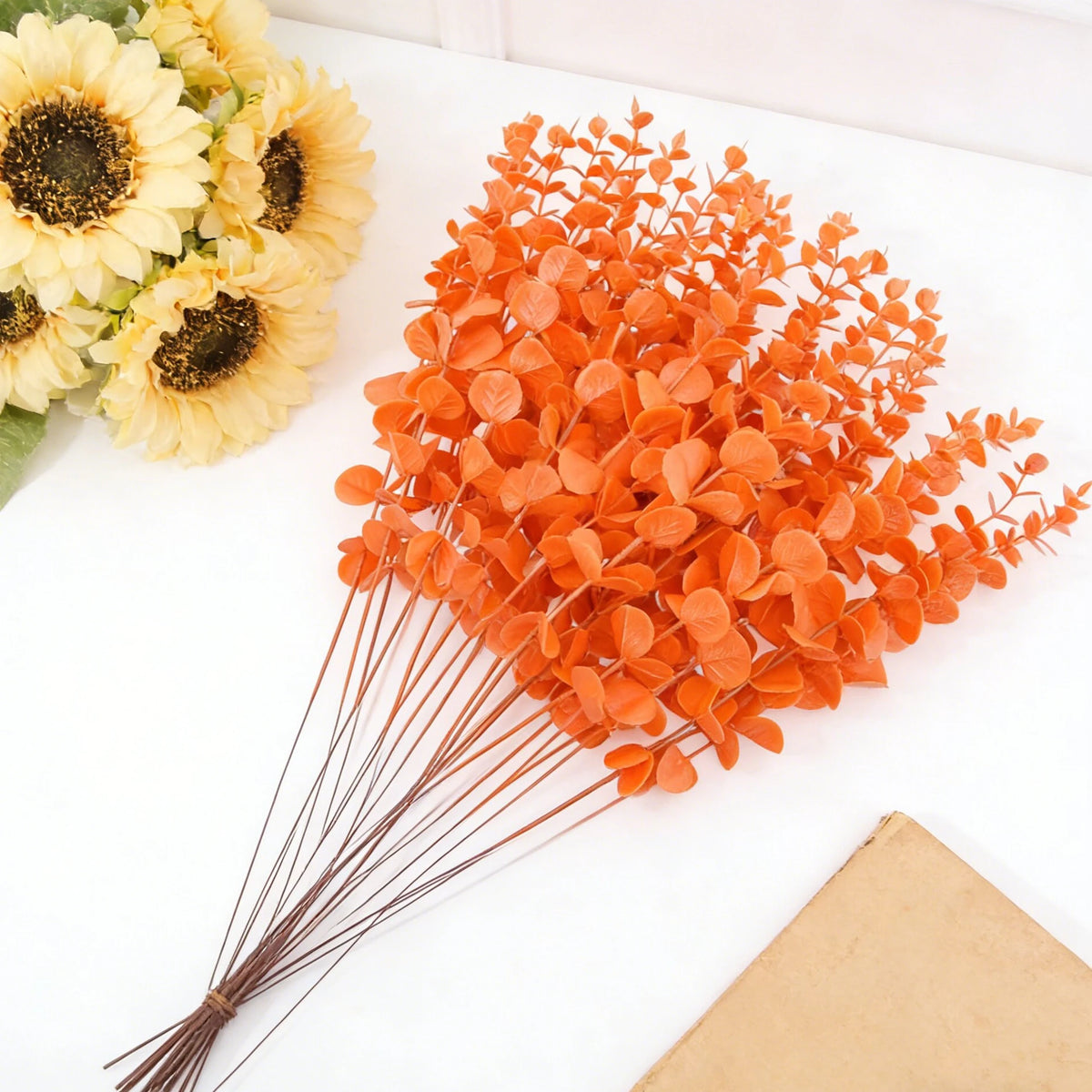 Artificial Eucalyptus Stems Faux Greenery for Wedding & Décor Artificial Greenery Stems Babs