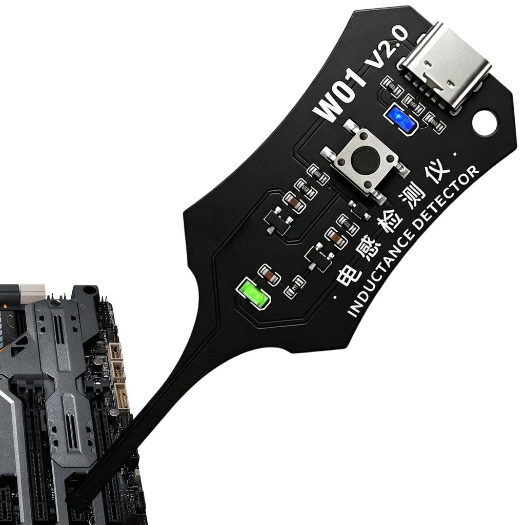 W01 Type-C Inductance Tester – Motherboard Coil Tester Tool Inductance Coil Tester Babs