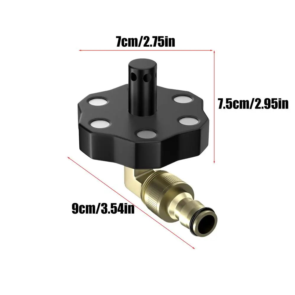 High-Pressure Car Chassis Flusher Kit – 360° Rotating Nozzle Chassis Flusher Kit Babs 1pcs