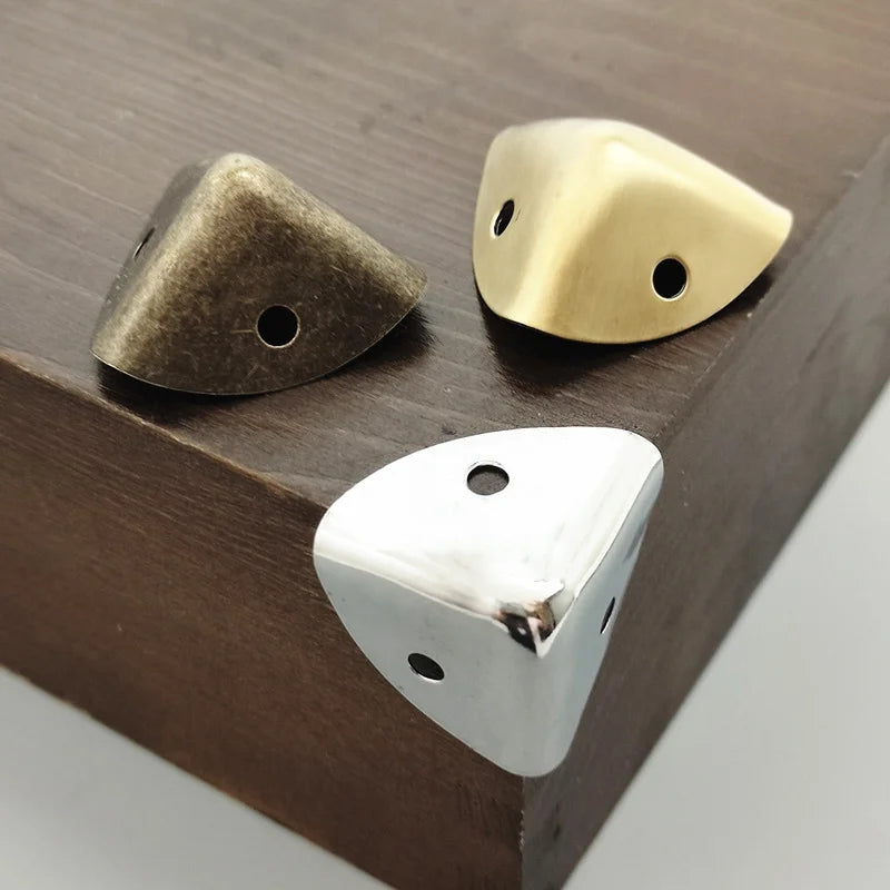 10Pcs Metal Corner Protectors 28mm – Box & Furniture Hardware Decorative Corner Hardware Babs