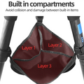 Nylon Tripod Sandbag – Counterbalance Weight Bag for Studio Tripod Sandbag Babs Black