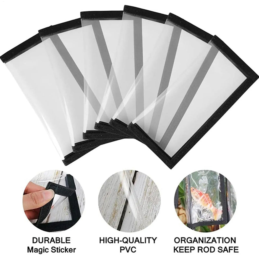 Clear PVC Fishing Lure Covers – Hook & Bait Protection Wraps Fishing Lure Cover Babs