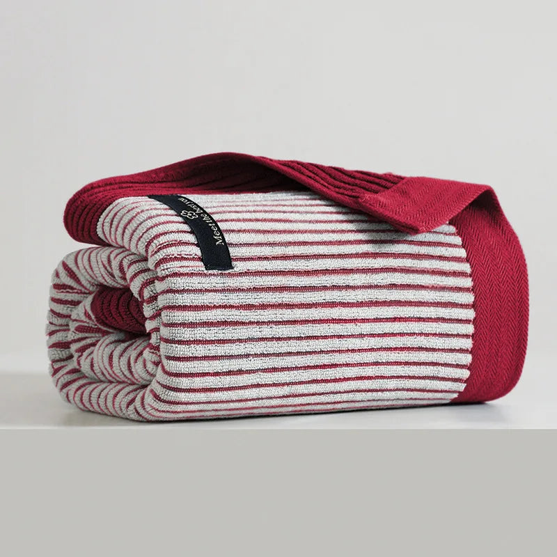 100% Cotton Antibacterial Face Towel – Soft, Lint-Free, Absorbent Cotton Face Towel Babs red 1pc