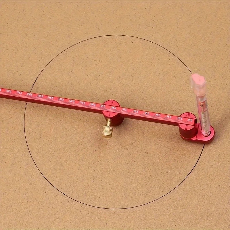 Woodworking Scribing Gauge & Center Finder Ruler – Aluminum Woodworking Scribing Gauge Babs