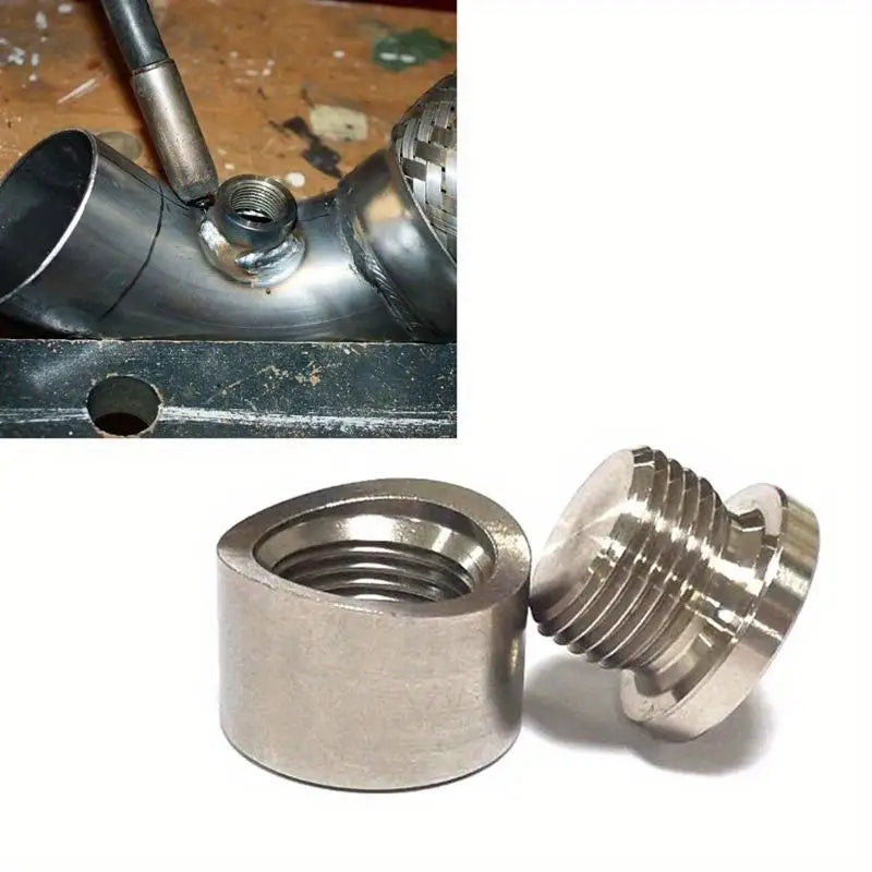 M18x1.5 Stainless Steel Oxygen Sensor Weld Bung Wideband Nut Exhaust Sensor Fitting Babs