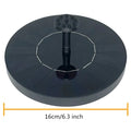 Mini Solar Floating Fountain for Bird Bath, Pond & Garden Solar Garden Fountain Babs PQ 16CM