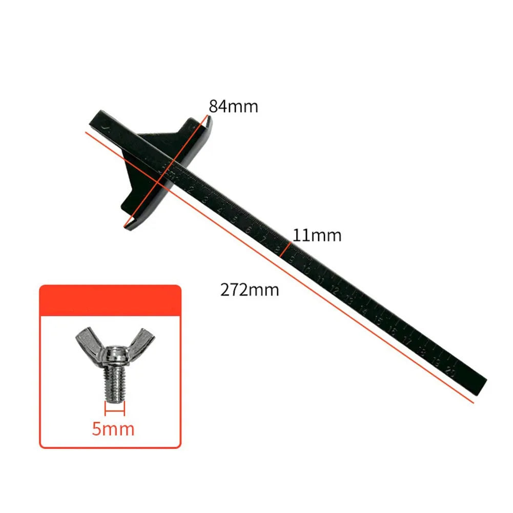Circular Saw Edge Guide with Scale – Fits DC390K, DW936 & More Saw Edge Guide Babs 11mm Guide