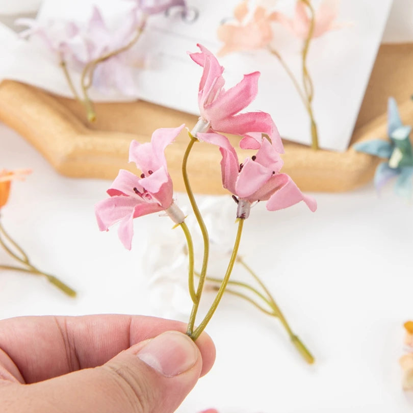 Silk Hydrangea Artificial Flowers 50/100pcs – Wedding & Home Décor Artificial Flower Heads Babs