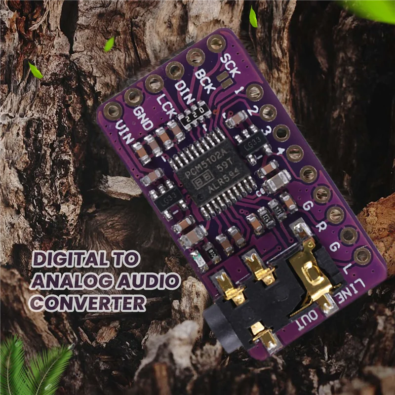 PCM5102 I2S DAC Decoder Module – Stereo Audio for Raspberry Pi DAC Decoder Module Babs