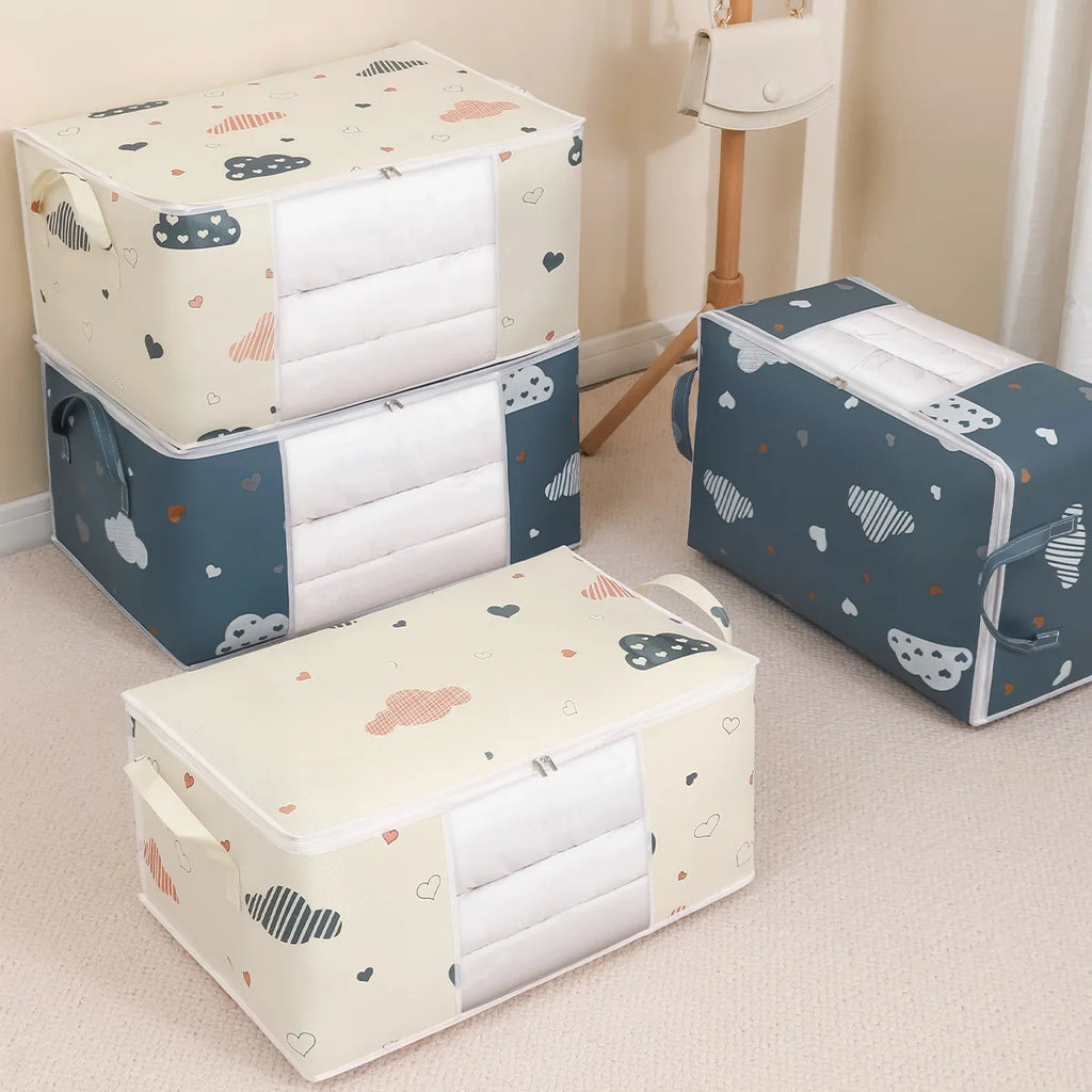 50/75L Moisture-Proof Quilt & Clothes Storage Bag | Dustproof Clothes Storage Bag Babs