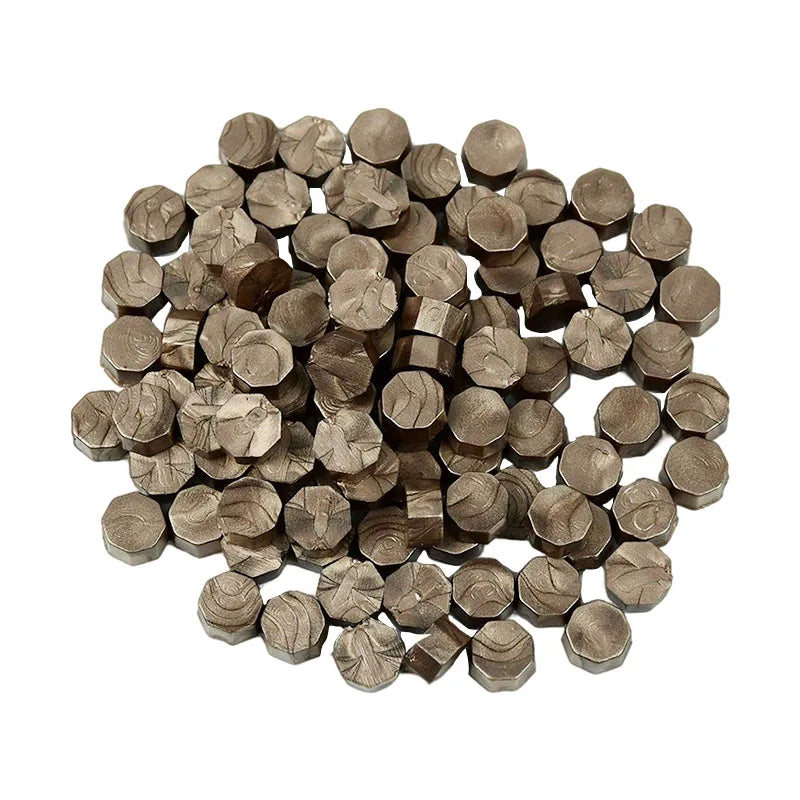 100Pcs Retro Colored Wax Seal Beads – Wedding & Scrapbooking