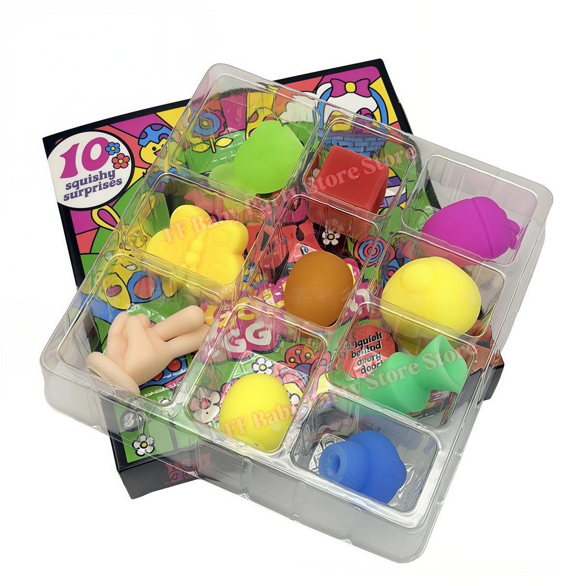 Needoh Golden Egg Blind Box Squishy Toy – Easter Kids Gift Squishy Fidget Toy Babs