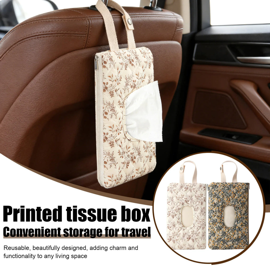 Floral Baby Wipes Case – Portable Stroller Hanging Wipe Holder Baby Wipe Holder Babs