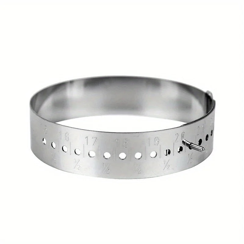 Stainless Steel Bangle Sizer Gauge | DIY Bracelet Measuring Tool Jewelry Sizing Tool Babs 1pc
