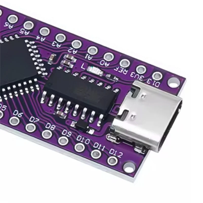 LGT8F328P MiniEVB Nano V3.0 Arduino Dev Board – CH9340C Microcontroller Dev Board Babs As Shown A