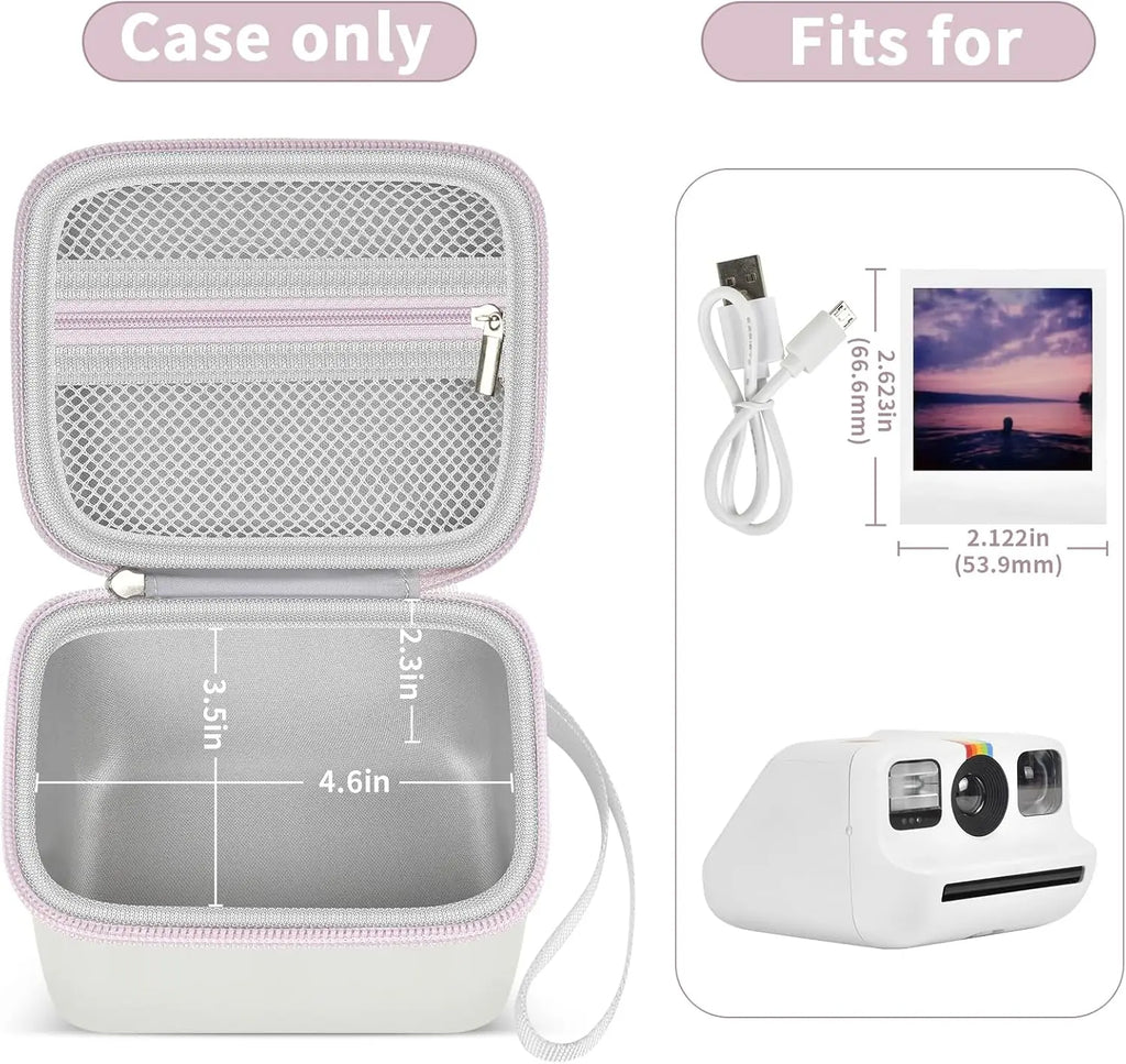 Polaroid Go Gen 2 Camera Case – Protective EVA Bag & Mesh Instant Camera Case Babs