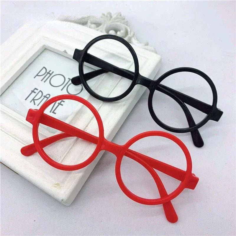 20pcs Round Glasses Frames – Kids Party Props, Christmas & Easter Party Costume Props Babs