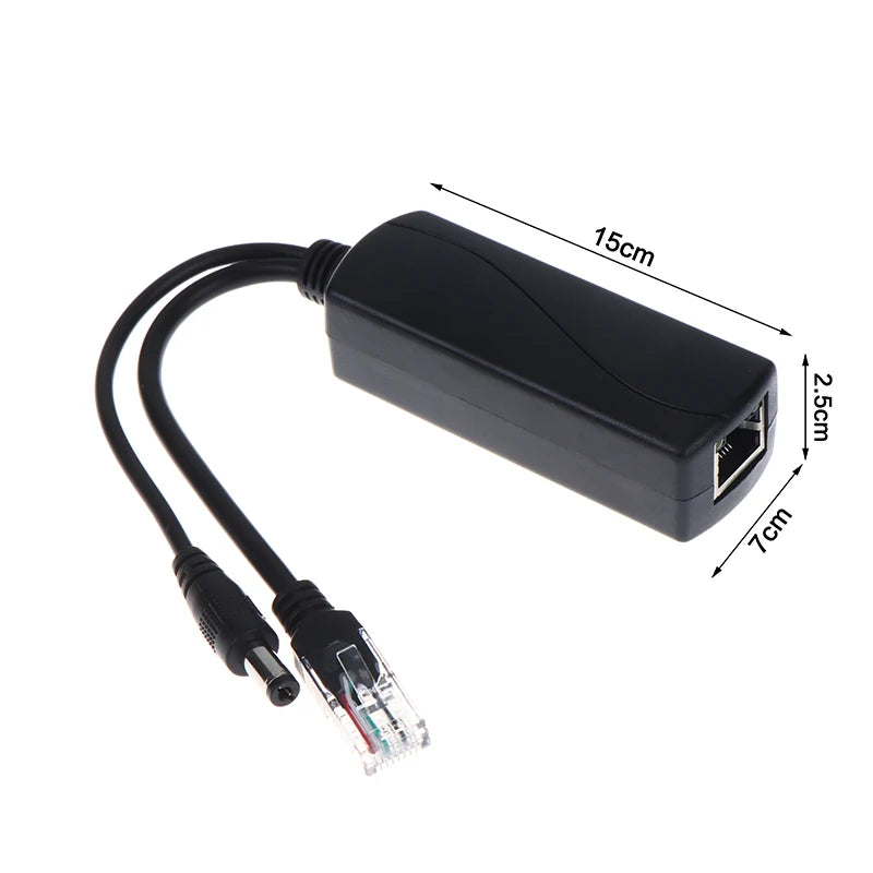 DC 48V to 5V Micro USB POE Splitter – IP Camera Power Module POE Splitter Adapter Babs