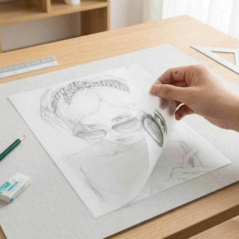 A4 Tracing Paper 100 Sheets – Calligraphy & Art Sketch Tracing Paper Babs