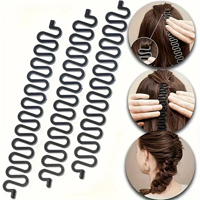 Hair Braiding Tool Set – Bowknot, Fishbone & Butterfly Styles Hair Braiding Tool Babs
