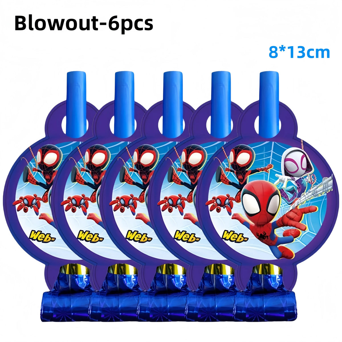 Spider-Man Birthday Party Supplies – Plates, Cups & Balloons