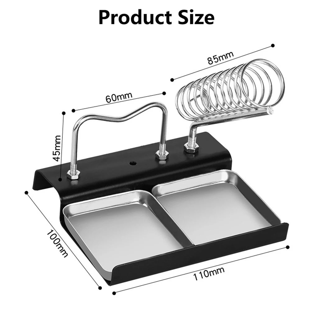 Dual Rack Soldering Iron Stand & Holder – DAZZLEEX Metal Soldering Iron Stand Babs