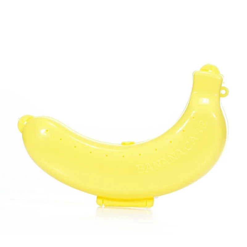 2-Pack Banana Keeper Box – Portable Reusable Fruit Storage Case Fruit Storage Case Babs Yellow-2pcs