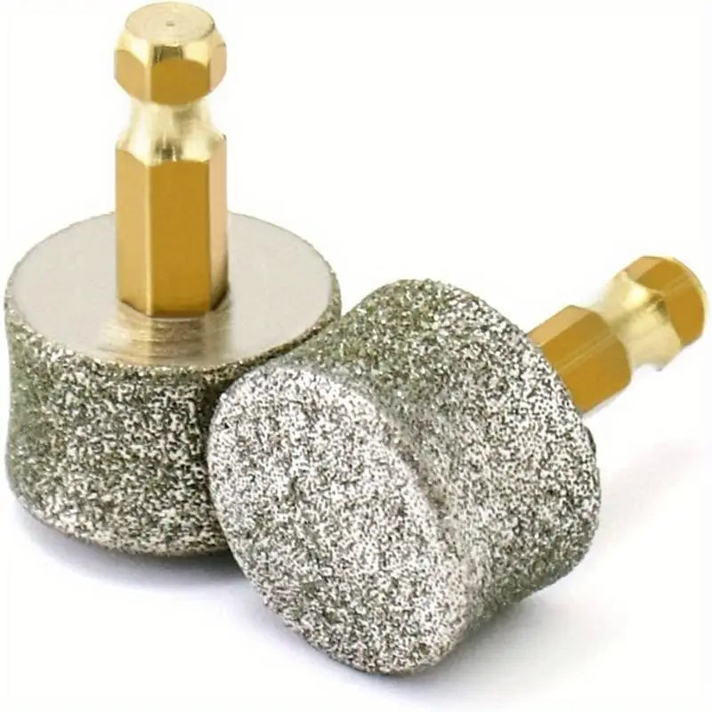 2pcs Diamond Dog Nail Grinder Replacement Heads | Pet Trimmer Pet Nail Grinder Bit Babs 2pcs