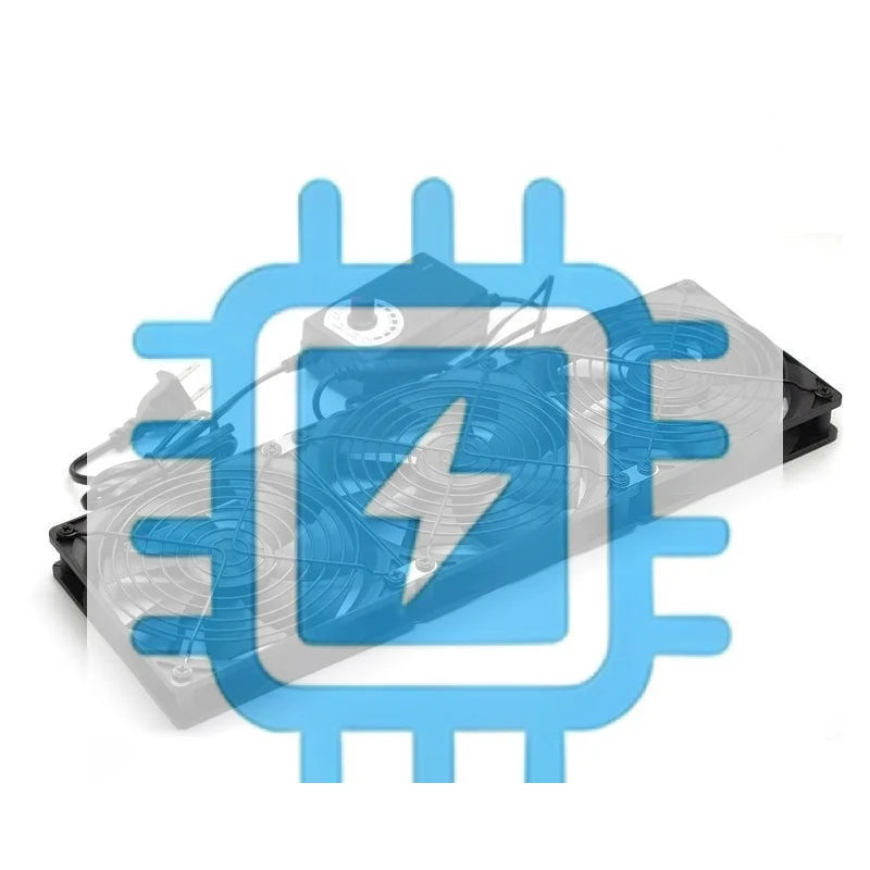 120mm Low Noise 3000RPM Cooling Fan with Speed Controller Cooling Fan Babs