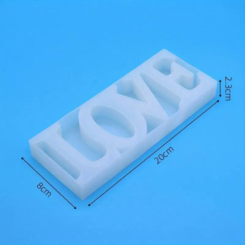 Love Heart Silicone Epoxy Resin Mold – DIY Craft & Gift Making Silicone Craft Mold Babs