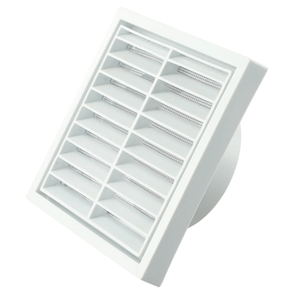 Plastic Ventilation Grille with Steel Mesh – Wall & Duct Vent Ventilation Grille Babs