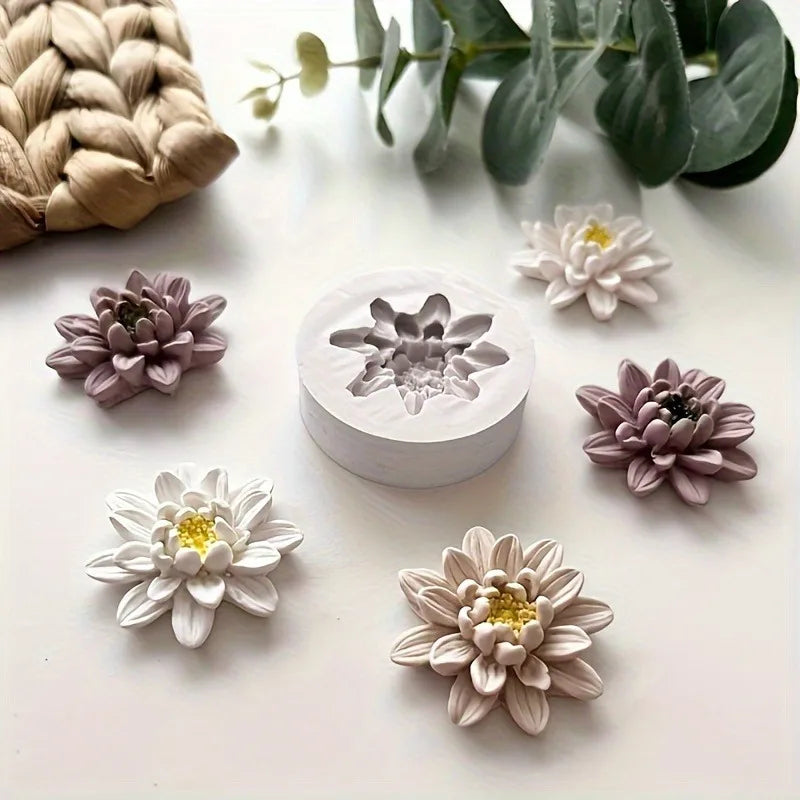 3D Flower Bouquet Silicone Mold – Fondant Cake Decoration Cake Decorating Mold Babs