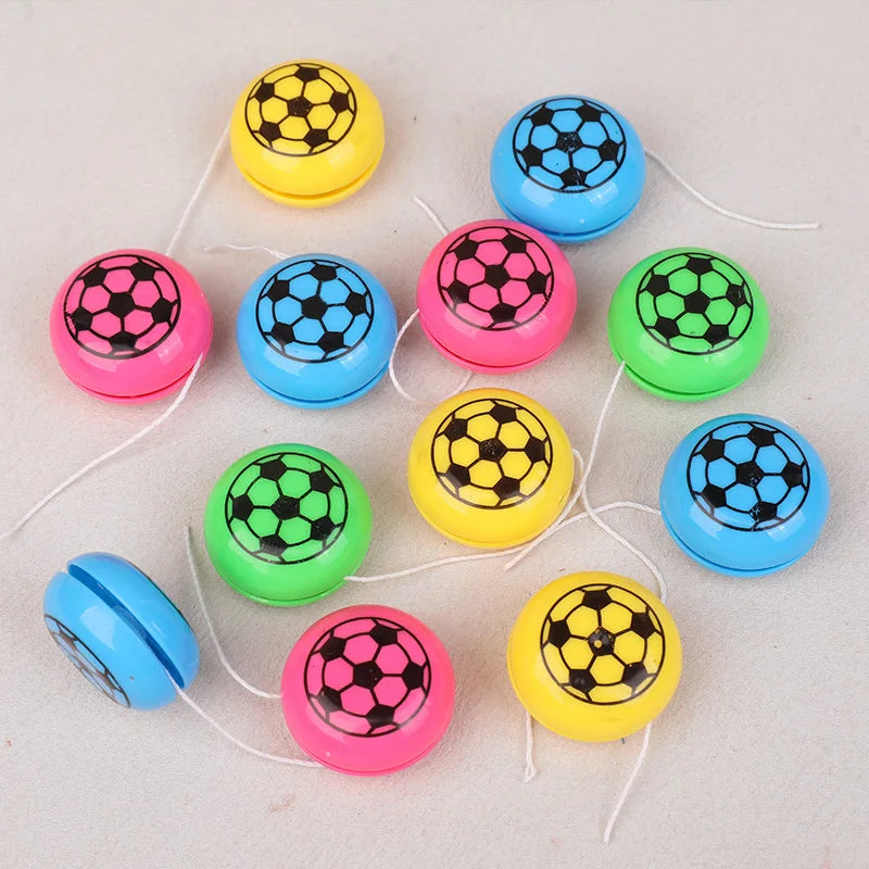 Mini Football Yoyo Balls Kids Party Favors – 12 or 20 Pack Kids Party Favor Toys Babs