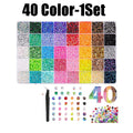 40-Grid 3mm Flatback Rhinestone Kit – 18,000 Multicolor Gems Rhinestone Craft Kit Babs 40 Color-1Set