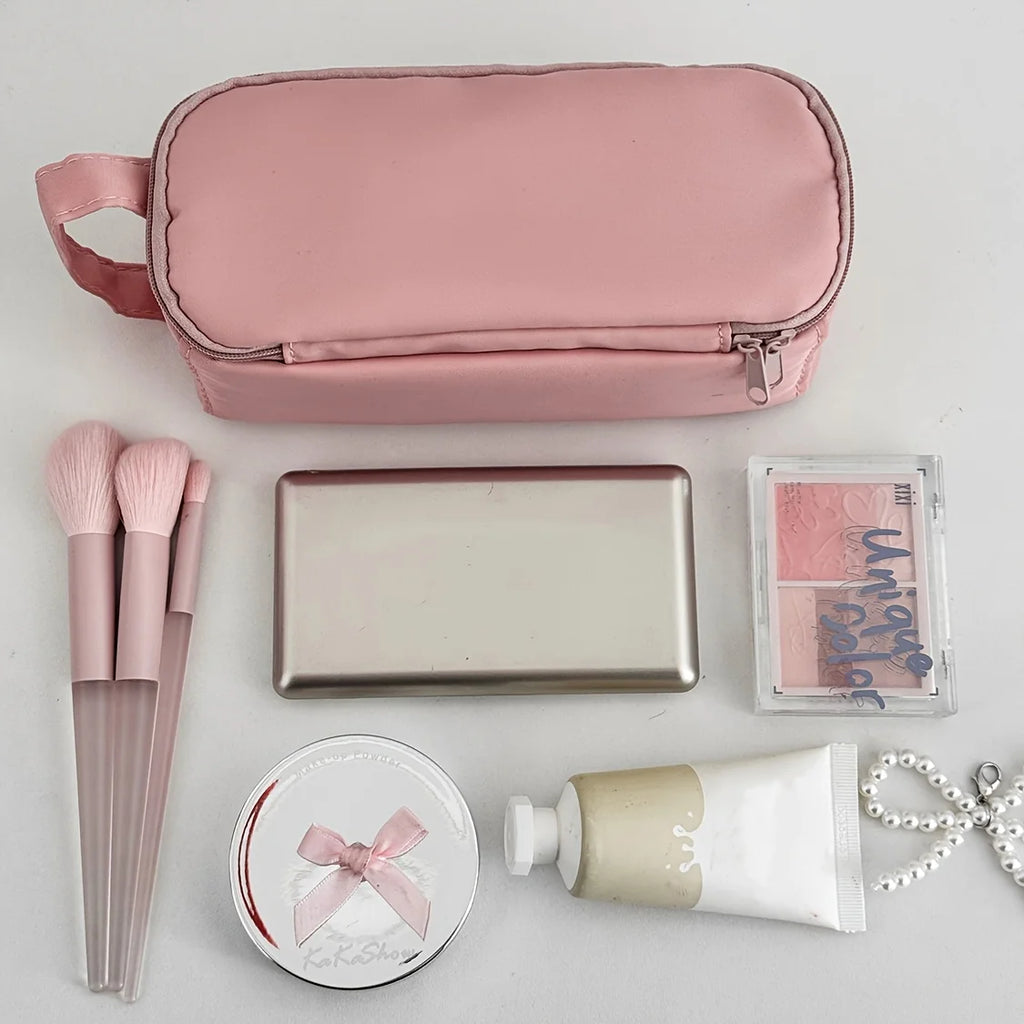 Large Capacity Travel Makeup Bag Organizer with Handle Travel Cosmetic Bag Babs
