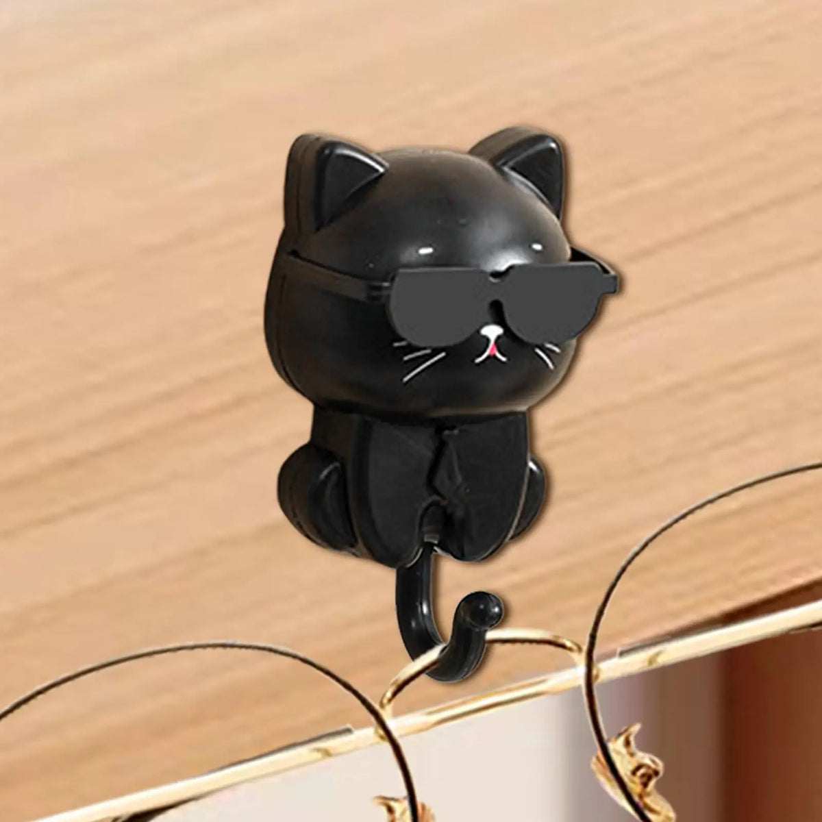 Cute Cat Key Holder – Adhesive Hook for Keys, Hats & Bags Adhesive Wall Hook Babs