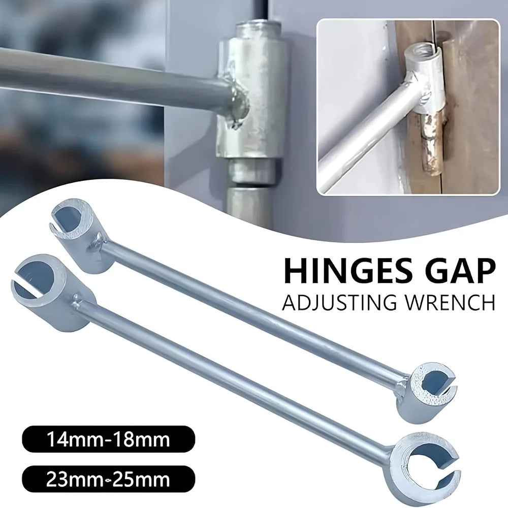 Heavy-Duty Steel Door Hinge Gap Adjustment Tool & Wrench Hinge Adjustment Tool Babs