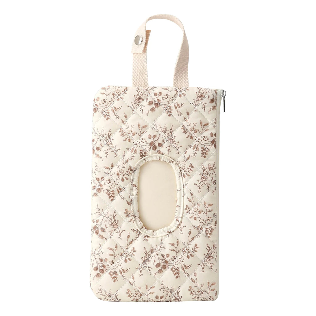 Floral Baby Wipes Case – Portable Stroller Hanging Wipe Holder Baby Wipe Holder Babs B