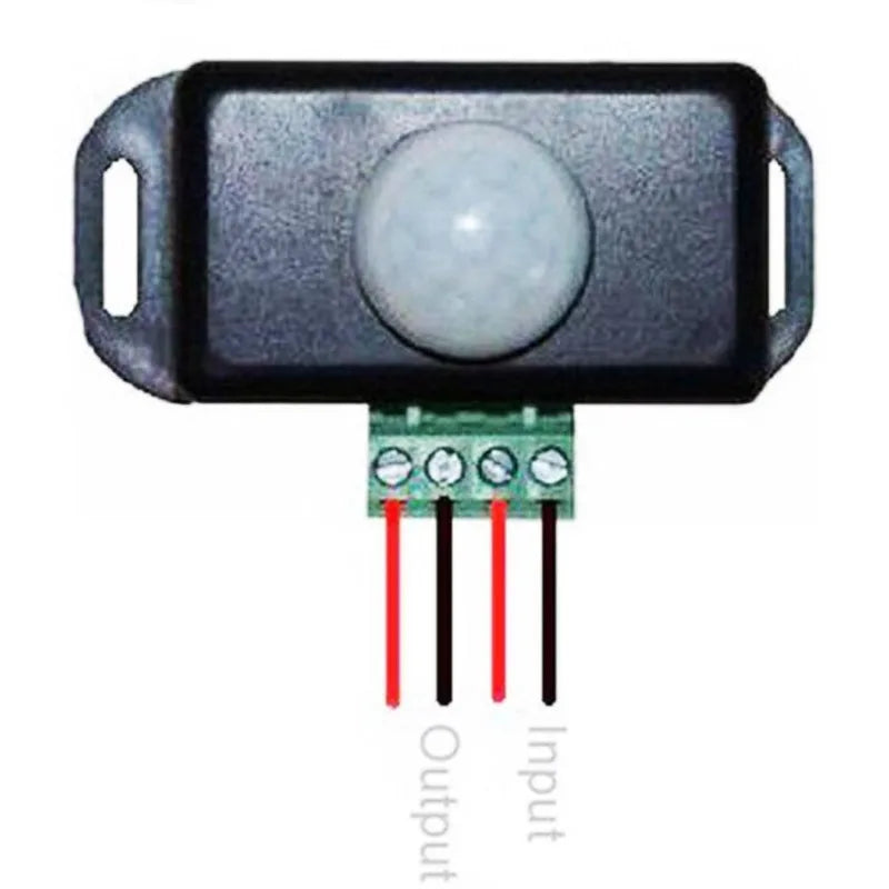 120° PIR Motion Sensor Switch for LED Lights 12-24V DC Motion Sensor Switch Babs