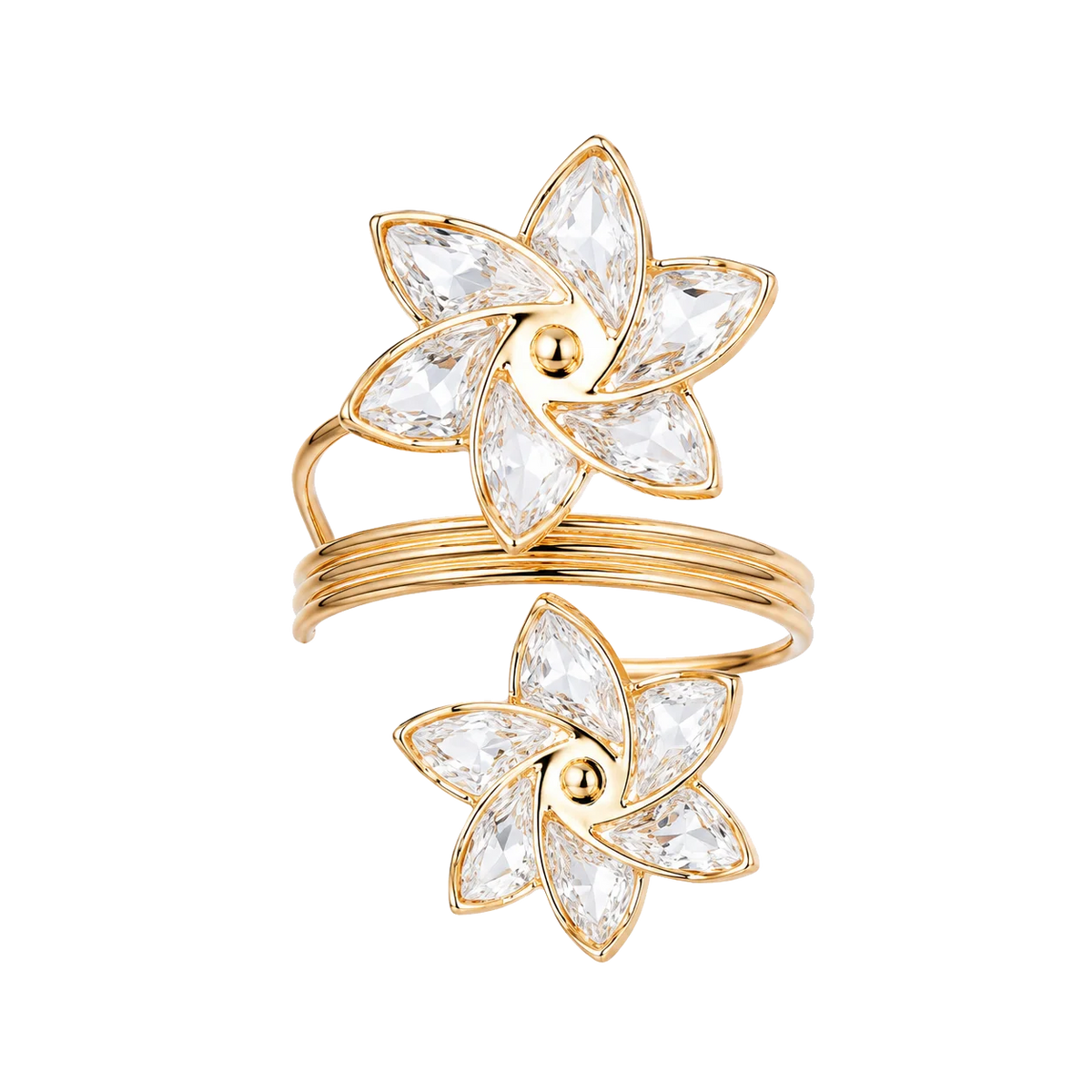 Crystal Rhinestone Napkin Rings – Elegant Wedding Table Decor Napkin Rings Babs Style B 18PCS