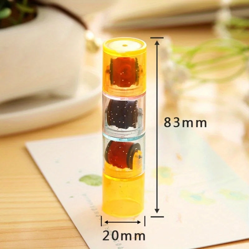 Colorful Roller Ink Stamp Pad – DIY Cartoon Drawing Tool for Kids Kids Roller Stamp Babs